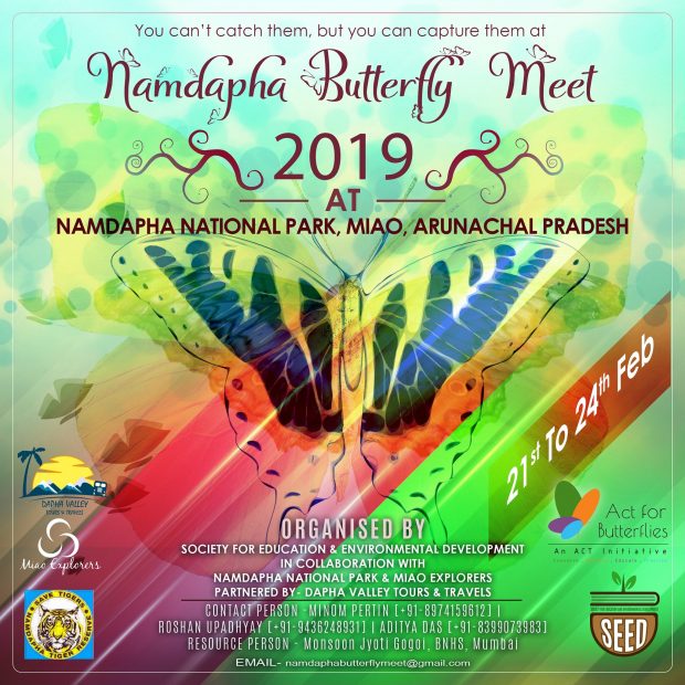 Namdapha Butterfly Meet 2019, Arunachal Pradesh